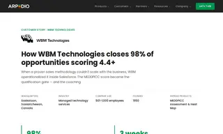 Preview of the WBM Case Study