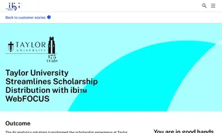 Preview of the Taylor University Case Study
