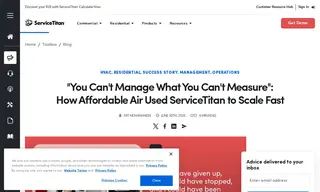 Preview of the Affordable Heating and Air Case Study