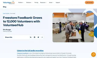 Preview of the Freestore Foodbank Case Study
