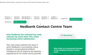 Preview of the Nedbank Case Study
