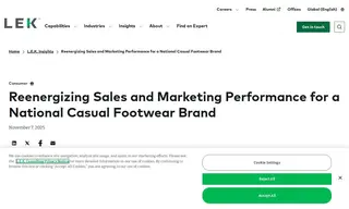 Preview of the National Casual Footwear Brand Case Study