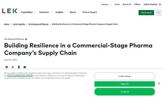 Preview of the Commercial-Stage Pharma Company Case Study