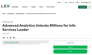 Preview of the Info Services Leader Case Study