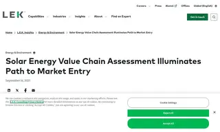 Preview of the Diversified Industrials Company With a Solar Division Case Study