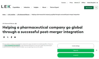 Preview of the Leading Biopharmaceutical Company Case Study