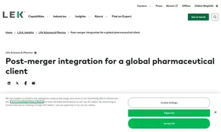 Preview of the Midsize Public Pharmaceutical Company Case Study