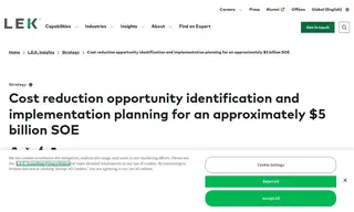 Preview of the Large, Approximately $5.0 Billion SOE Case Study