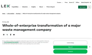 Preview of the Major Waste Management Company Case Study