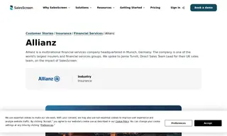 Preview of the Allianz Case Study