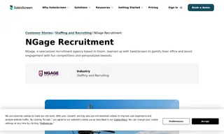 Preview of the Ngage Recruitment Case Study