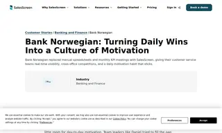 Preview of the Sandnes Sparebank Case Study