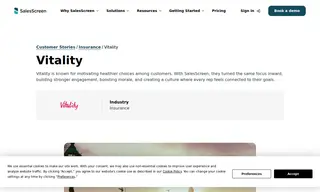 Preview of the Vitality Case Study