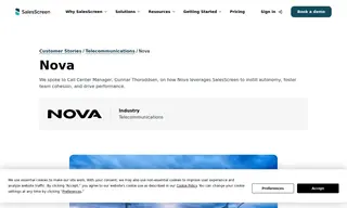 Preview of the NOVA Case Study