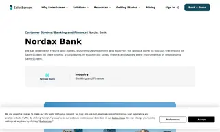 Preview of the Nordax Bank Case Study