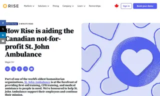 Preview of the St. John Ambulance Case Study