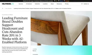 Preview of the Leading Residential and Commercial Furniture Brand Case Study