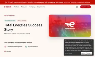 Preview of the Total Energies Case Study
