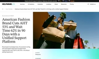 Preview of the American Fashion Brand Case Study