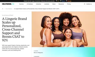 Preview of the Women-led Intimates Brand (lingerie Company) Case Study