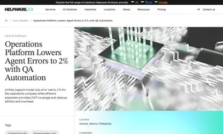 Preview of the Connected Operations Platform Company Case Study