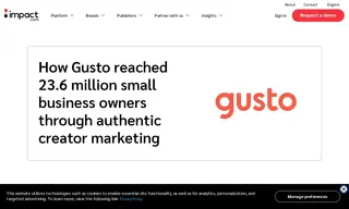 Preview of the Gusto Case Study