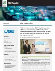 Preview of the UBE Corporation Case Study
