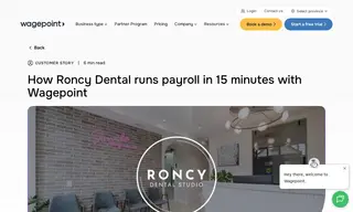 Preview of the Roncy Dental Studio Case Study