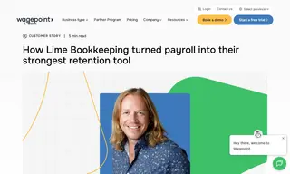 Preview of the Lime Bookkeeping Case Study