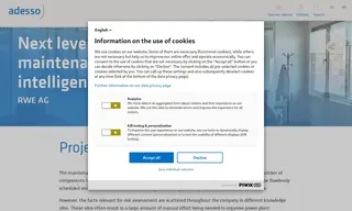 Preview of the RWE AG Case Study