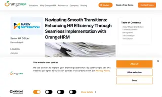 Preview of the Massy Distribution (Jamaica) Limited Case Study