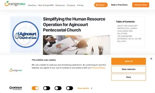 Preview of the Agincourt Pentecostal Church Case Study