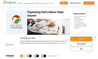 Preview of the Hope Church Singapore Case Study