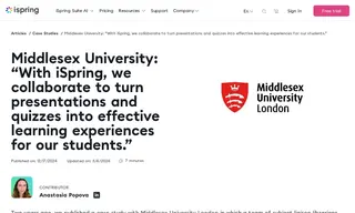 Preview of the Middlesex University Case Study