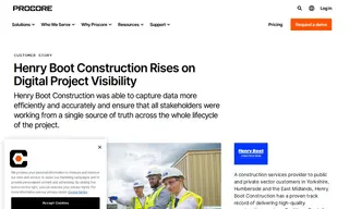 Preview of the Henry Boot Construction Case Study