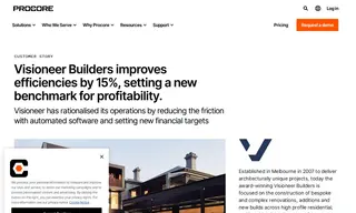Preview of the Visioneer Builders Case Study