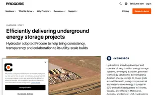 Preview of the Hydrostor Case Study