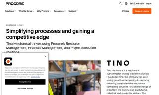 Preview of the Tino Mechanical Case Study