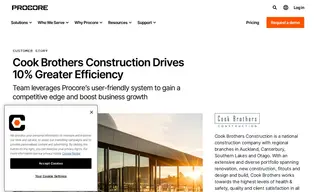 Preview of the Cook Brothers Construction Case Study