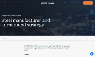 Preview of the Third Generation Steel Manufacturer Case Study