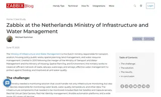 Preview of the Netherlands Ministry of Infrastructure and Water Management Case Study