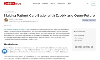 Preview of the Antwerp University Hospital (uza) Case Study