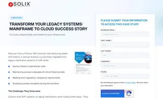 Preview of the Fortune 500 Chemical Manufacturing Leader Case Study