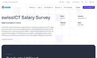 Preview of the swissICT Case Study
