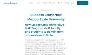 Preview of the New Mexico State University Case Study