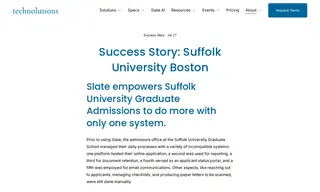 Preview of the Suffolk University Case Study