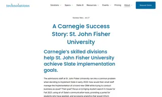 Preview of the St. John Fisher University Case Study