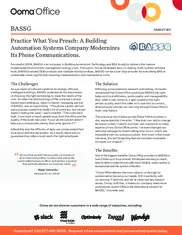 Preview of the BASSG Case Study