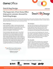 Preview of the Dutch Dog Design Case Study