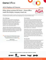 Preview of the AGA Displays & Fixtures Case Study